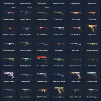 75 Skins Inactive | LATAM 🎯