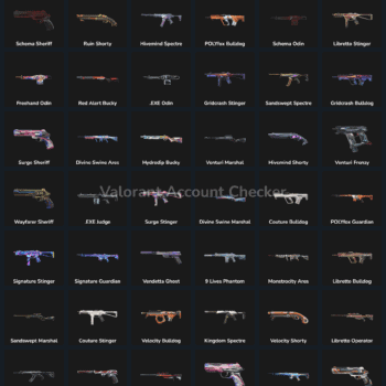 137 Skins Inactive | BR 🇧🇷