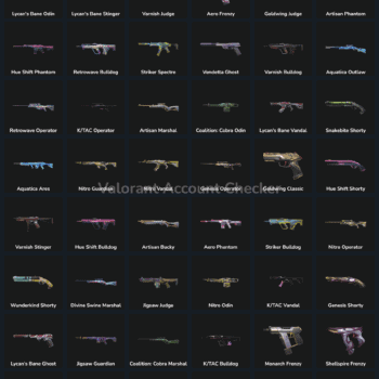 80 Skins Inactive | NA 🇺🇸