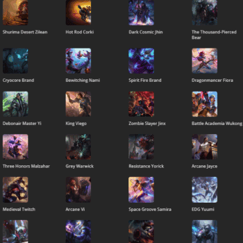 38 Skins Mail Access | EU&NE