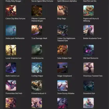 38 Skins Mail Access | EU&WE