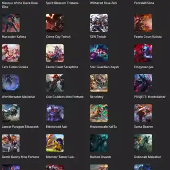 36 Skins Mail Access | EU&NE