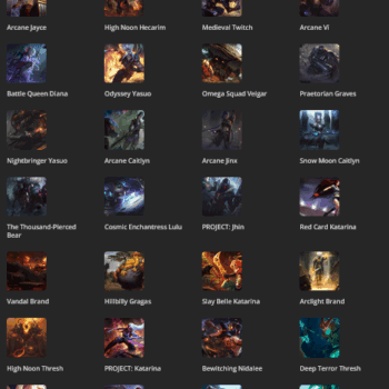 34 Skins Mail Access | EU&NE