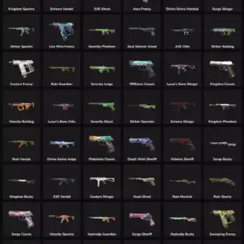 60 Skins Inactive | EU 🇪🇺