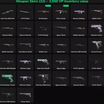 32 Skins Inactive | AP ⚡