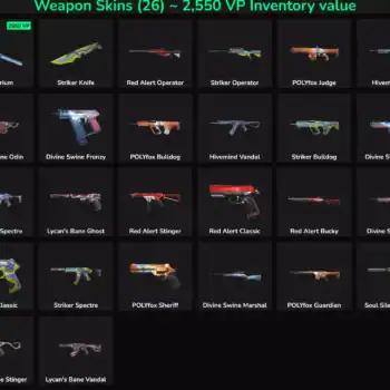 26 Skins Inactive | EU 🇪🇺