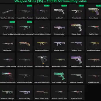 35 Skins Inactive | EU 🇪🇺