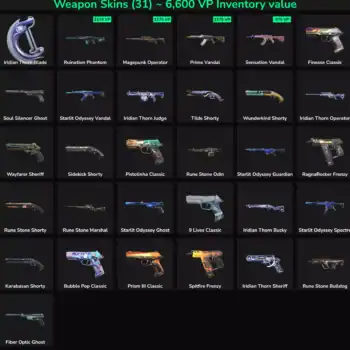 31 Skins Inactive | AP ⚡