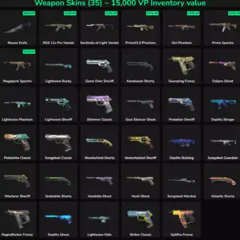 35 Skins Inactive | AP ⚡