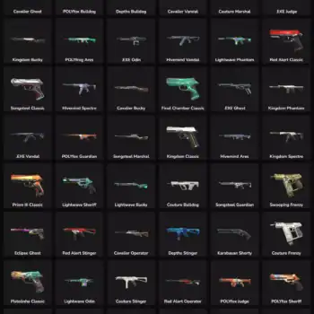 57 Skins Inactive | EU 🇪🇺
