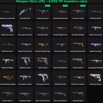 35 Skins Inactive | EU 🇪🇺