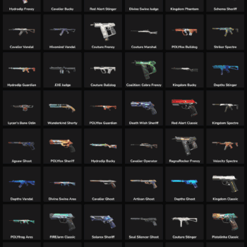 107 Skins Inactive | EU 🇪🇺