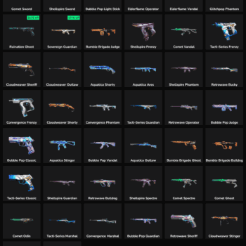 44 Skins Inactive | NA 🇺🇸