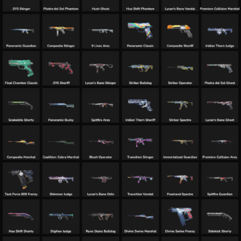105 Skins Inactive | NA 🇺🇸