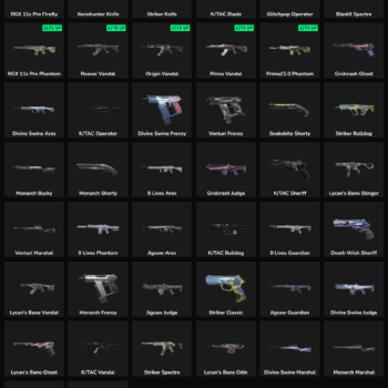 44 Skins Inactive | NA 🇺🇸