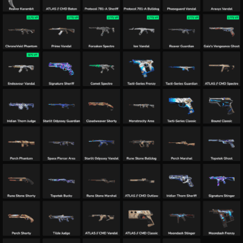 47 Skins Inactive | NA 🇺🇸