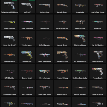 89 Skins Inactive | EU 🇪🇺