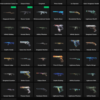 43 Skins Inactive | NA 🇺🇸