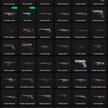 83 Skins Inactive | EU 🇪🇺