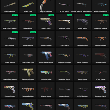 56 Skins Inactive | EU 🇪🇺