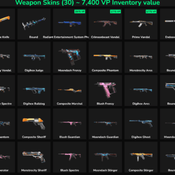 38 Skins Inactive | NA 🇺🇸