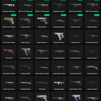 54 Skins Inactive | NA 🇺🇸