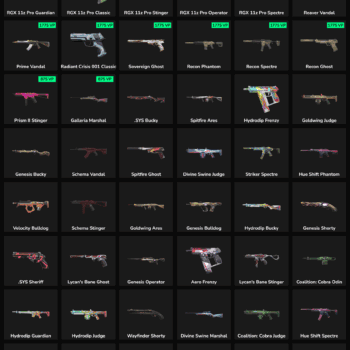 72 Skins Inactive | NA 🇺🇸