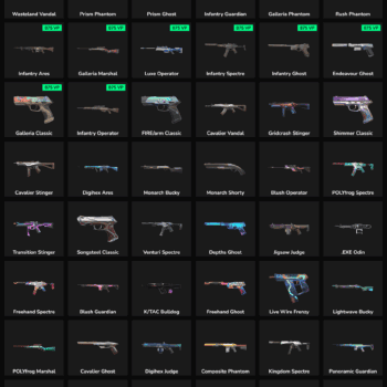 167 Skins Inactive | NA 🇺🇸