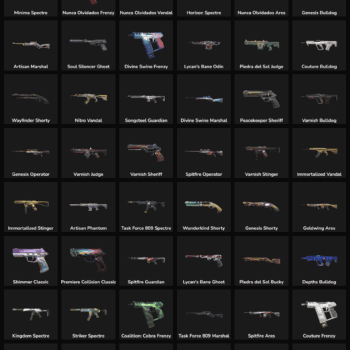 119 Skins Inactive | NA 🇺🇸