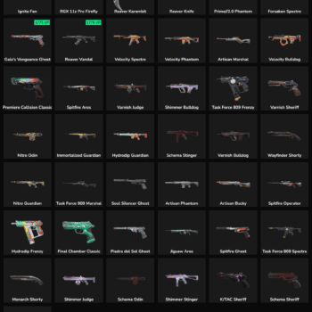 43 Skins Inactive | EU 🇪🇺