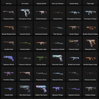 55 Skins Inactive | NA 🇺🇸