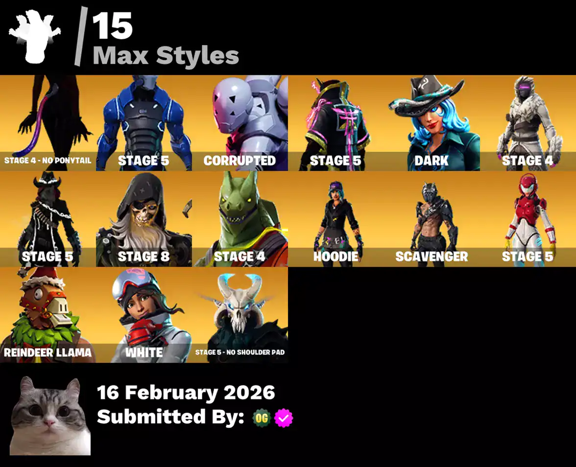 Quality gaming account with exclusive skins and characters.