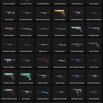 130 Skins Inactive | NA 🇺🇸