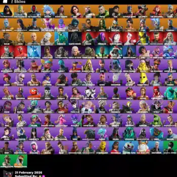 [PC] 145 skins | FNCS Champion Seeker | Spectra Knight | The Foundation | Nezumi | Kado Thorne | Rox | Drift | Twyn | Era | Optimus Prime | 1800 VB