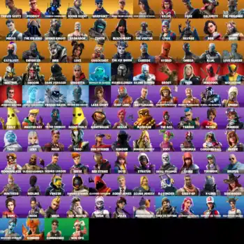 [PC] 114 skins | OG STW | Travis Scott | Prodigy | Carbon Commando | Rogue Agent | Gear Specialist Maya | Valor | Fade | Calamity | The Prisoner | 2300 VB