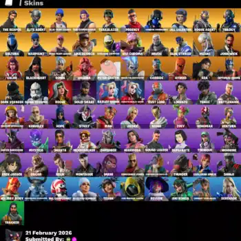 [PC] 82 skins | OG STW | The Reaper | Elite Agent | Blue Team Leader | Sub Commander | Trailblazer | Prodigy | Carbon Commando | Jill Valentine | 1150 VB