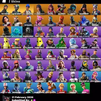 [PC] 71 skins | The Reaper | Elite Agent | Blue Team Leader | Gear Specialist Maya | Valor | Calamity | Zenith | Blackheart | Lynx | Rox | Drift | 200 VB
