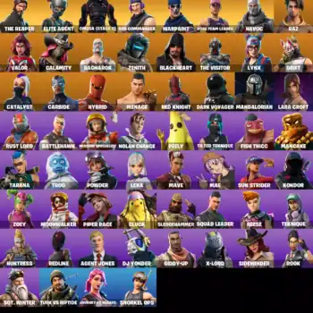 [PC] 60 skins | OG STW | The Reaper | Elite Agent | Omega (stage 5) | Sub Commander | Havoc | Raz | Valor | Calamity | Ragnarok | Zenith | Blackheart | 2900 VB