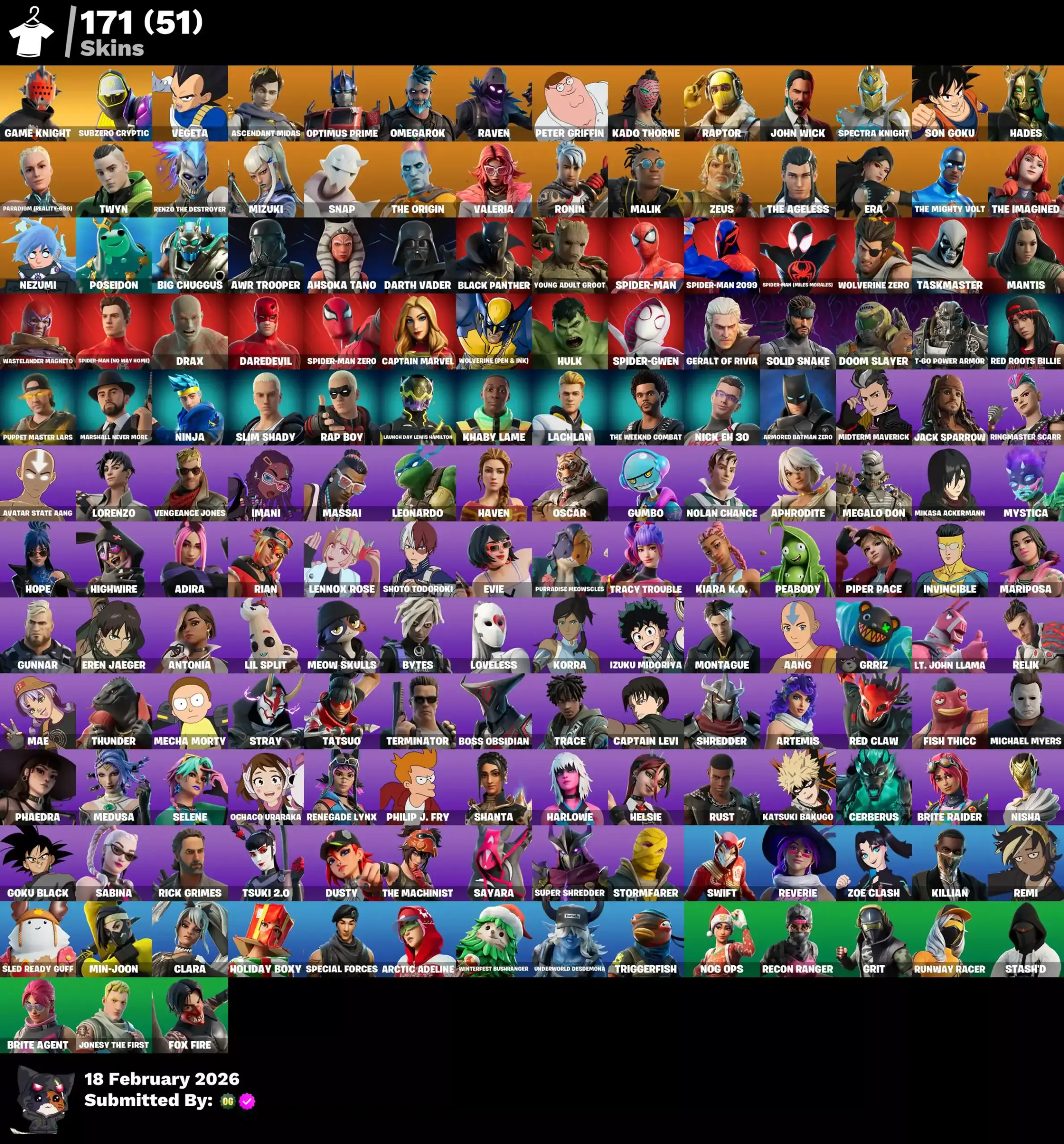 Quality Valorant and Fortnite skins displayed in a vibrant grid for gaming marketplace listings.