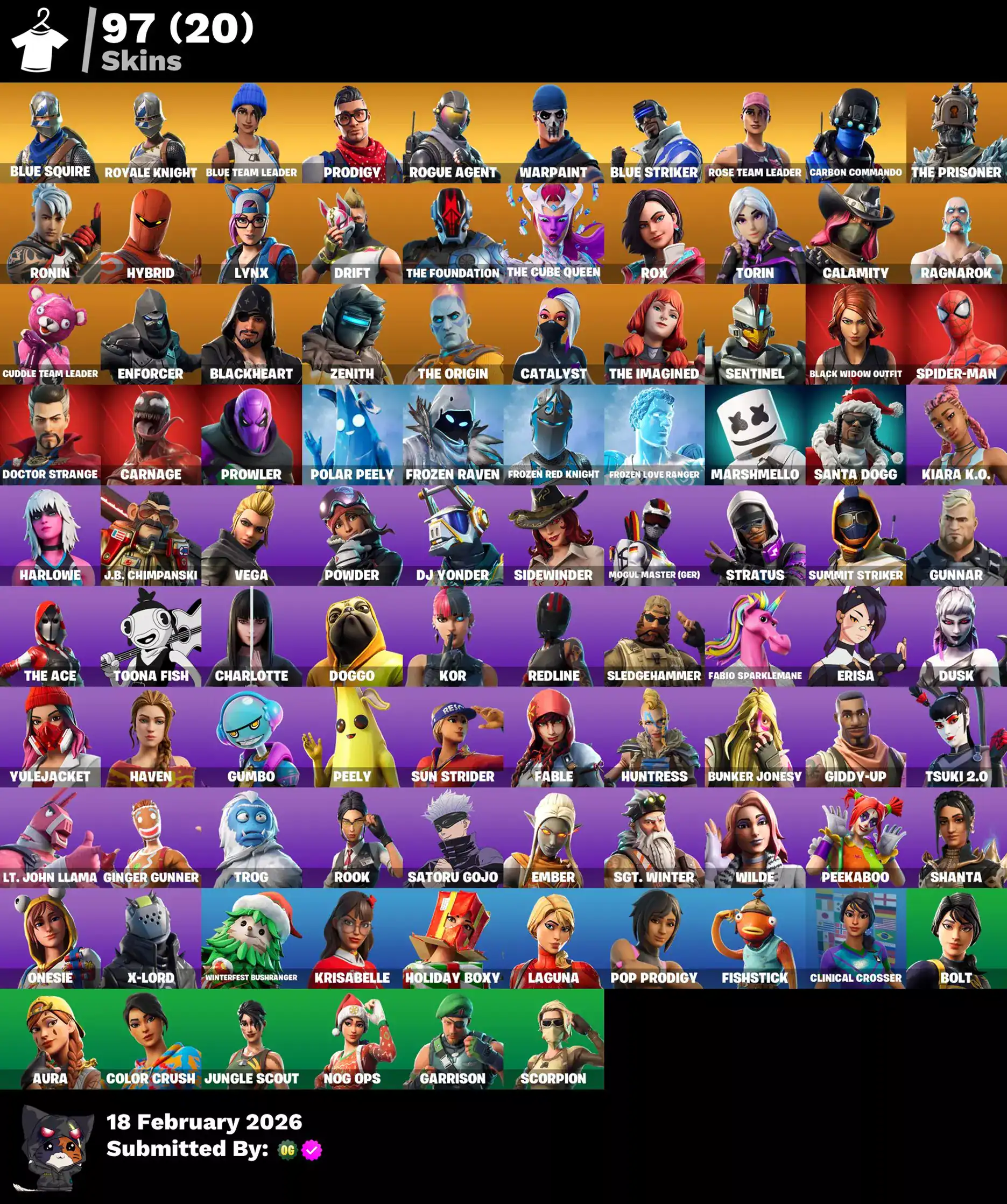 Quality gaming skins for Valorant and Fortnite accounts.