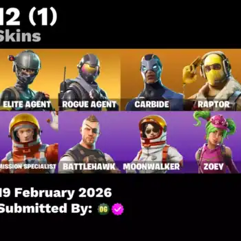Quality gaming skins including The Reaper, Elite Agent, Rogue Agent, Carbide, Raptor, Dark Voyager,.