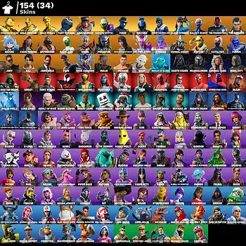 [PC] 154 skins | Gold Meowscles | Gold Brutus | Gold Midas | Tart Tycoon | Lina Scorch | Subzero Cryptic | Fixer | Sultura | Point Patroller | 250 VB