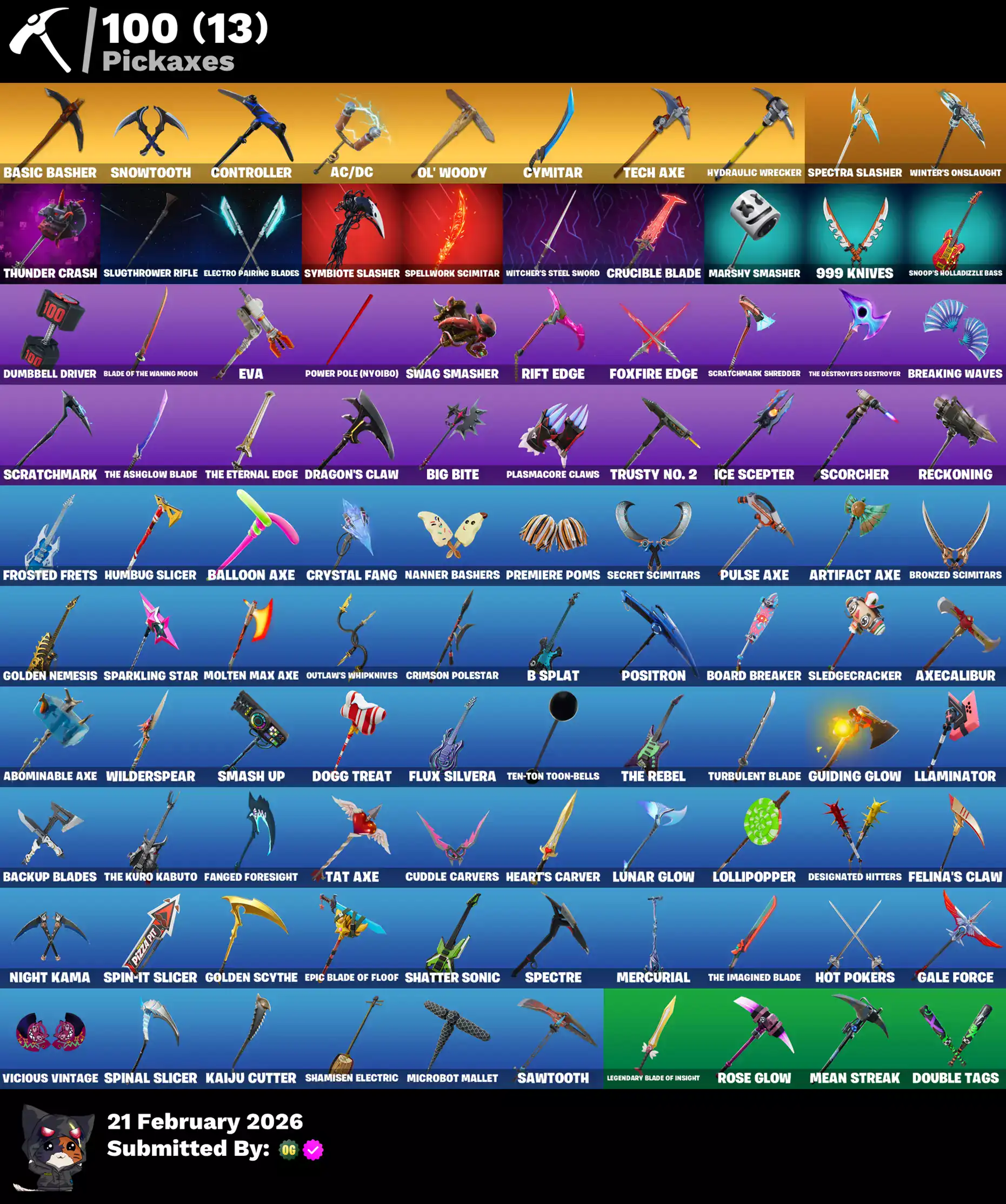 Quality gaming accounts with Valorant skins and Fortnite skins, including OG and rare items.