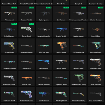 47 Skins Inactive | NA 🇺🇸