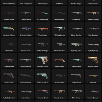 57 Skins Inactive | EU 🇪🇺