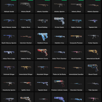 174 Skins Inactive | NA 🇺🇸