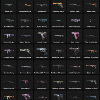 Fortnite account skins with inactive weapon skins for sale.