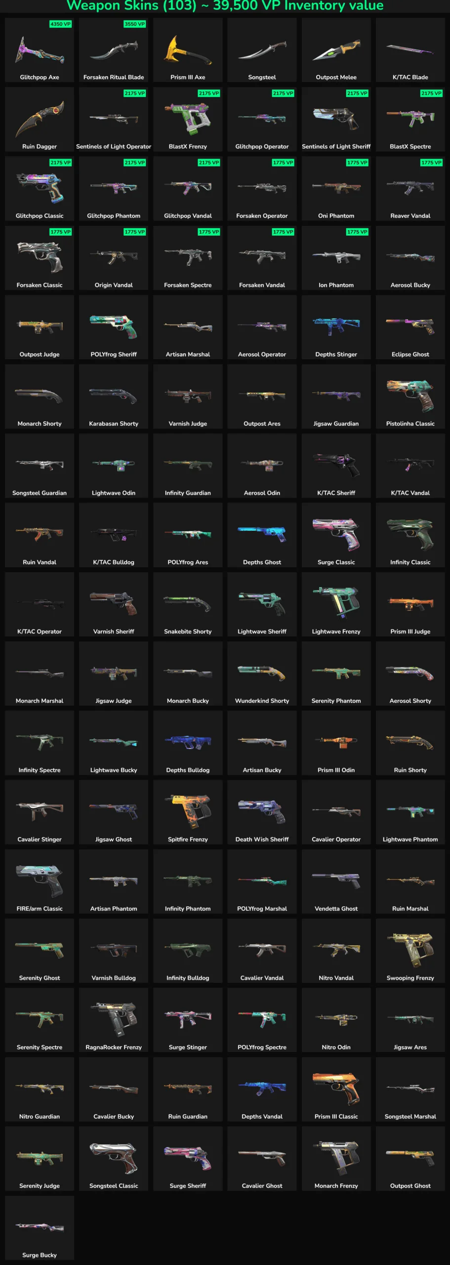 Fortnite weapon skins inactive in EU region, available for purchase.