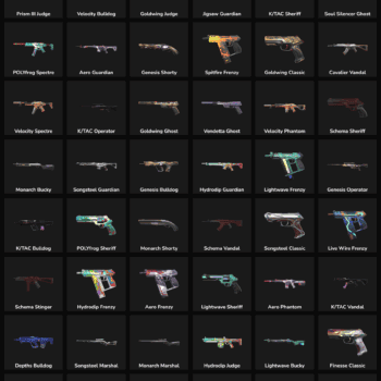 Fortnite EU inactive skins with 70 skins, including weapons and accessories.