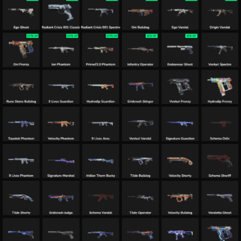 Fortnite inactive skins and weapon skins for EU players.